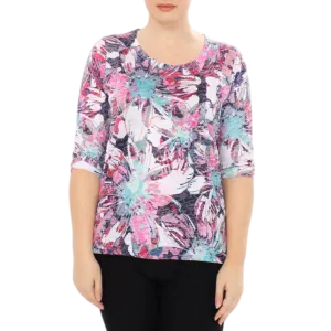 Burnout 3/4 Sleeve Top
