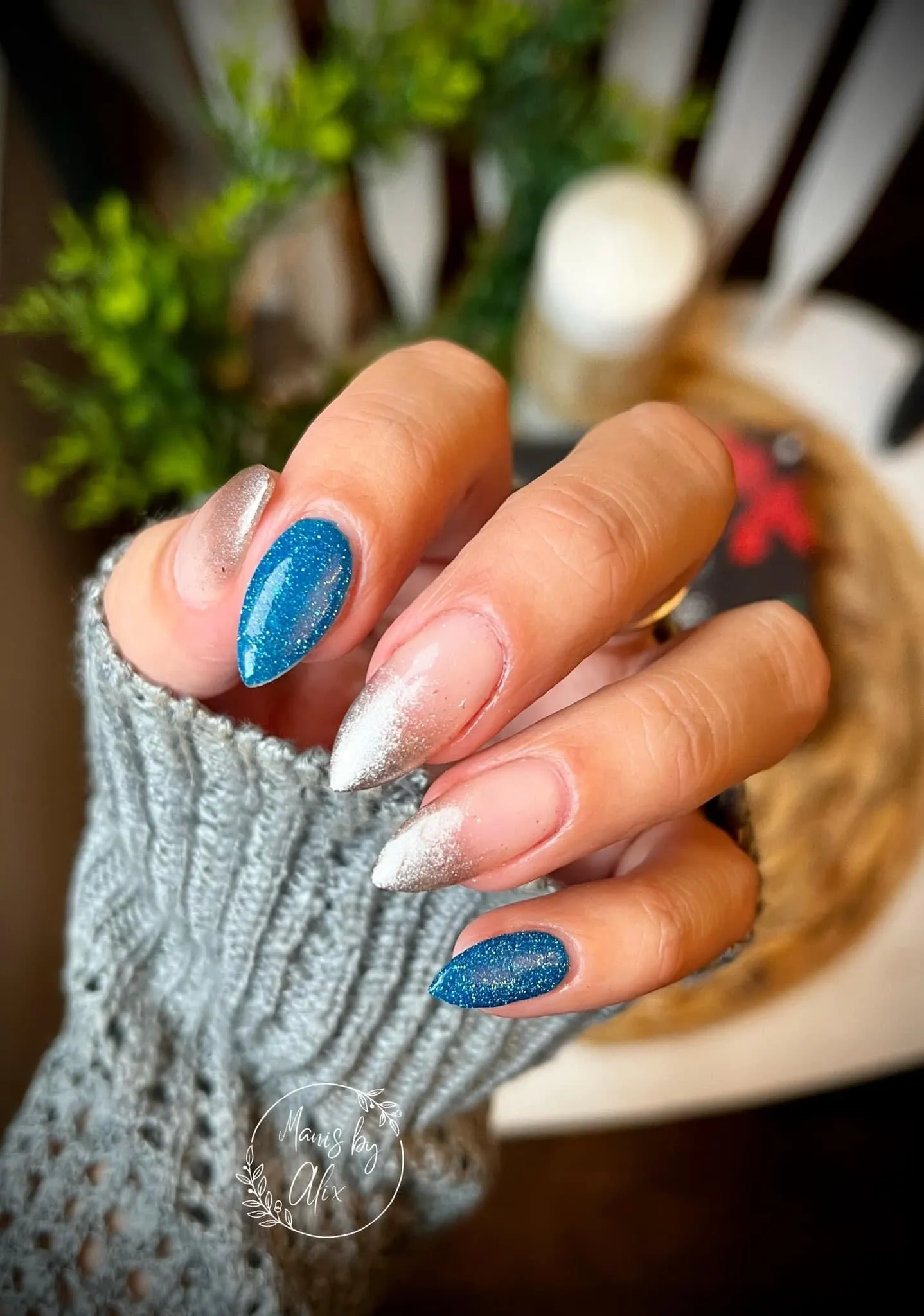 Christmas Blues Gel Polish Collection - 6 Colors