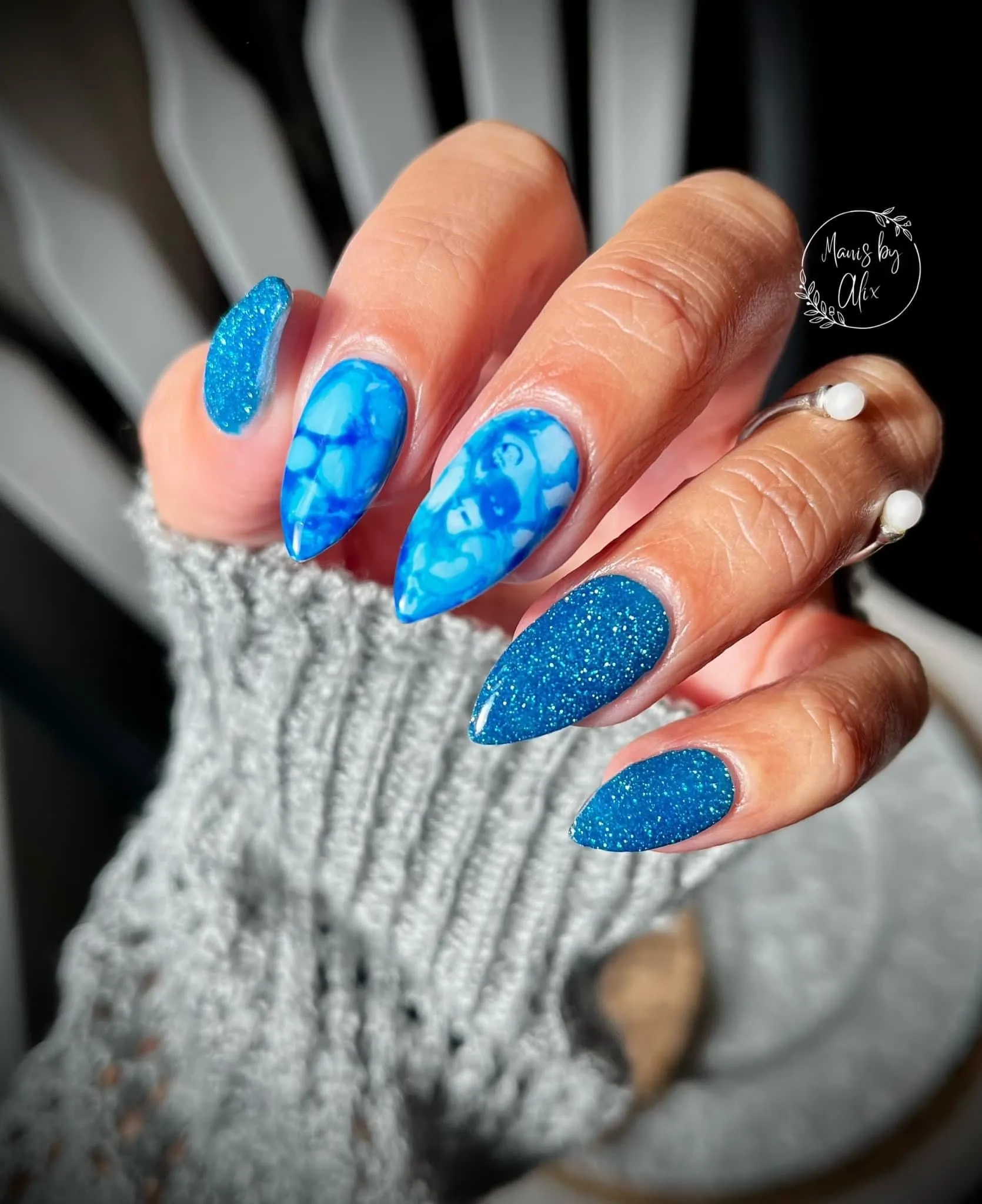 Christmas Blues Gel Polish Collection - 6 Colors