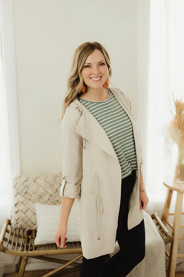 Hooded Suede Jacket
