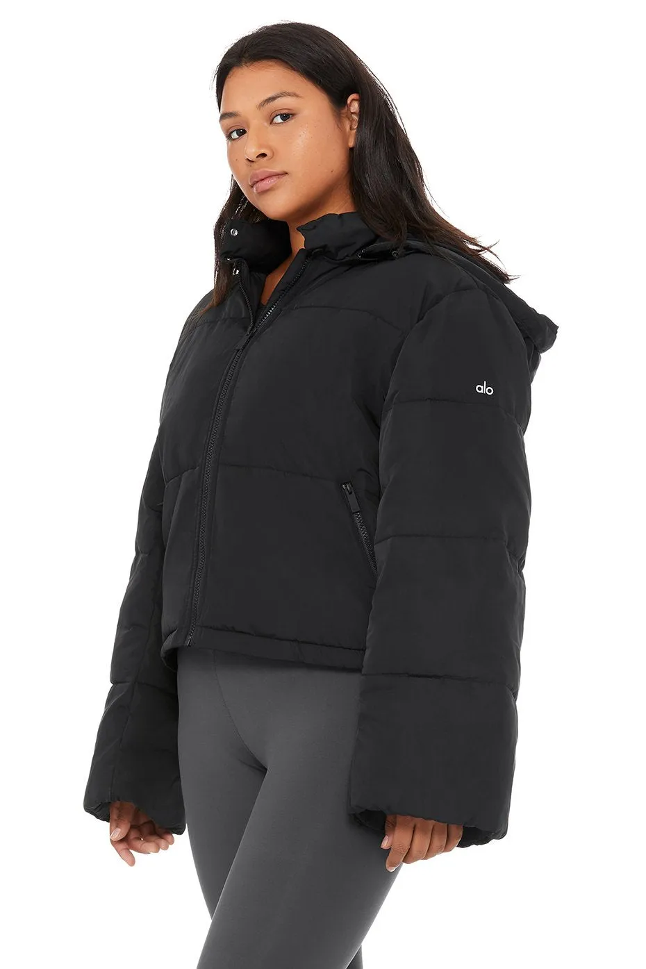 Introspective Quilted Jacket - Black