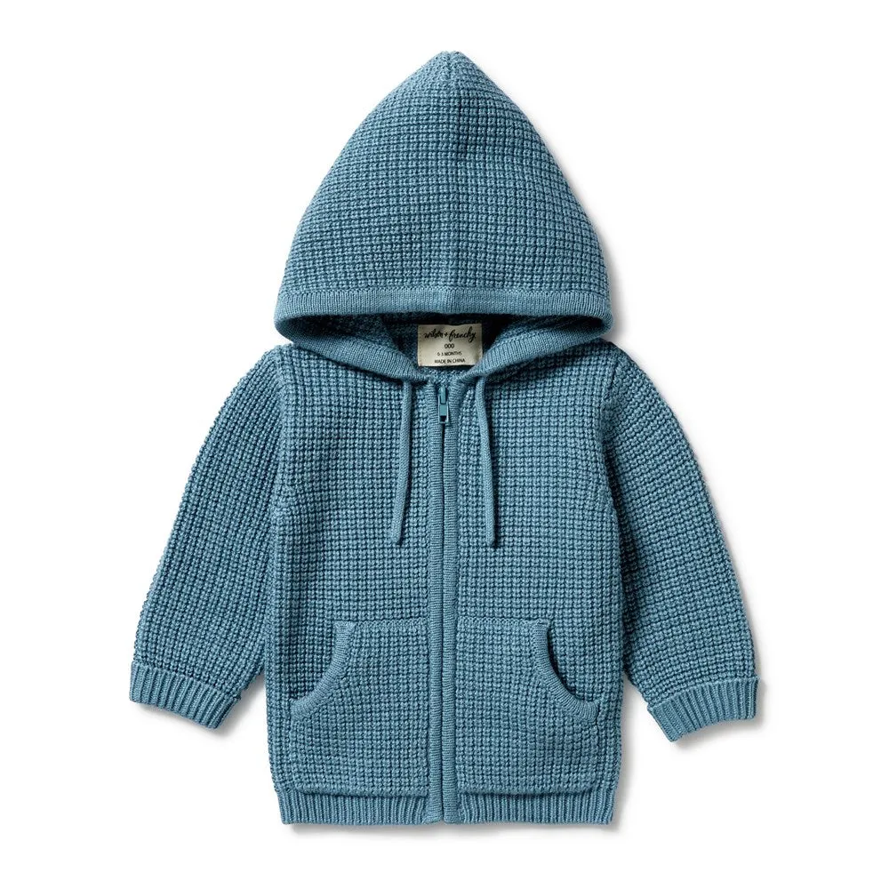Knitted Zipped Jacket