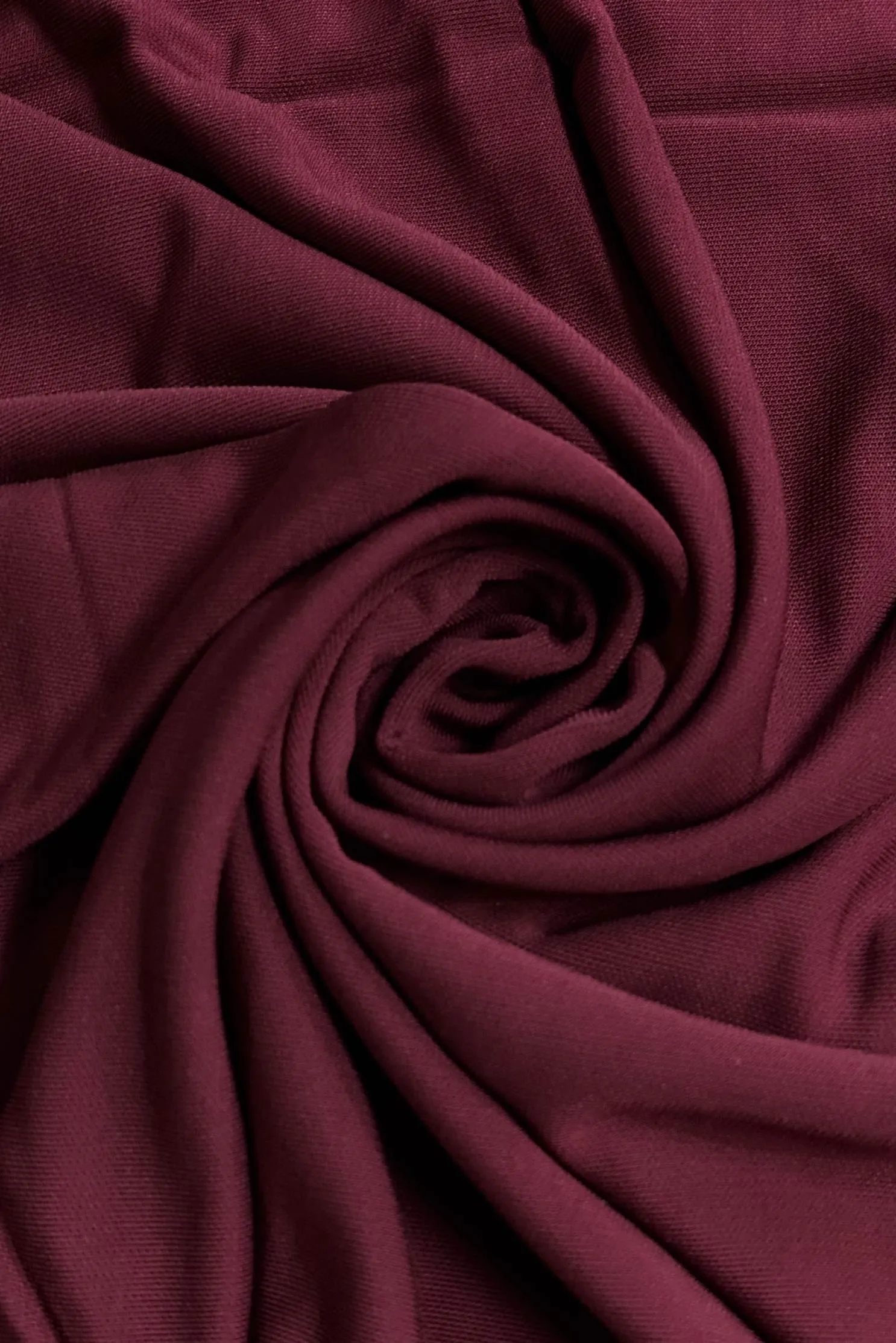 Maroon Rayon Matte Jersey