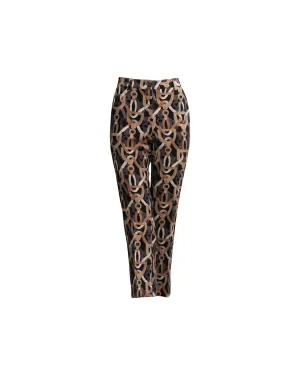 Statement Chain Print Pants