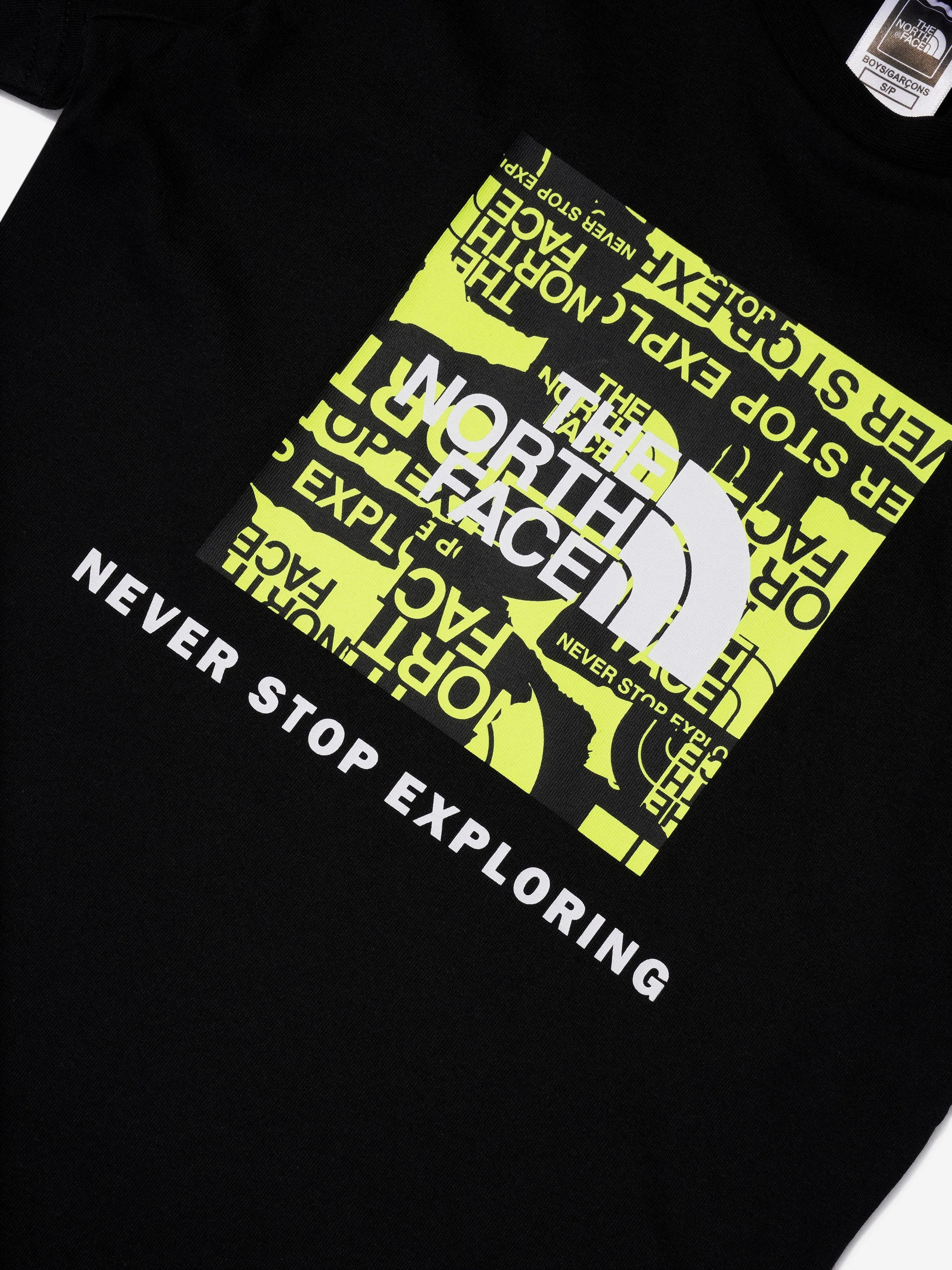 The North Face Boys Redbox T-Shirt in Black